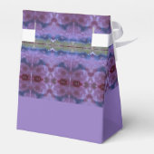 Navy Blue und Lila Geschenkschachtel (Rückseite)
