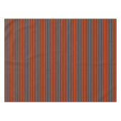 Navy Blue und Orange Stripe Tischdecke (Vorderseite (Horizontal))