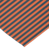 Navy Blue und Orange Stripe Tischdecke (Schrägansicht)