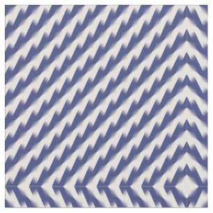 Navy Blue und Pink Diagonal Color Block Ombre Zig Stoff