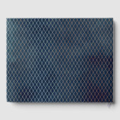 Navy Blue und Rose Gold Custom Gästebuch (Rückseite)