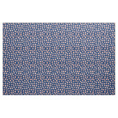 Navy Blue und Rose Gold Dot Fabric Stoff (Yard (91,4 cm))