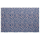 Navy Blue und Rose Gold Dot Fabric Stoff (Fat Quarter (45,7 x 55,9 cm))