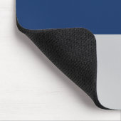 Navy Blue und Silver Mousepad (Ecke)