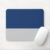 Navy Blue und Silver Mousepad (Mit Mouse)