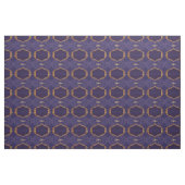 Navy Blue und Violet mit Gold-Mandalasen Stoff (Fat Quarter (45,7 x 55,9 cm))
