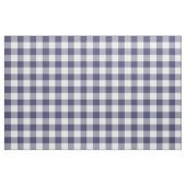 Navy Blue und White Gingham Pattern Stoff (Fat Quarter (45,7 x 55,9 cm))