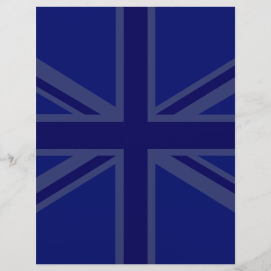 NAvy Blue Union Jack Decor (Vorderseite)