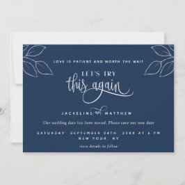 Navy Blue, versuchen wir es noch einmal, Liebe ist Save The Date