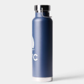 Navy Blue Water Bottle with PLYC Logo  Trinkflasche (Links)