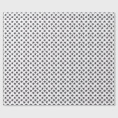 Navy Blue Weihnachtsfeiertag Star Geschenk Geschenkpapier (Flach)