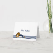 Navy Blue White Baseball Custom Vielen Dank 2 (Vorderseite)