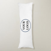 Navy Blue White Glitzer Personalisierte Geschenkid Seitenschläferkissen (Vorderseite Vertikal)