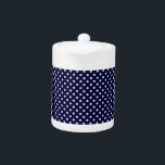 Navy Blue White Polka Dot Pattern<br><div class="desc">Navy Blue and White Polka Dot Pattern Sie können dies mit Ihrem eigenen Text und / oder Bilder, um dies zu Ihrem eigenen einzigartigen One-of-the-Art-Design machen Bitte beachten Sie, dass dies ein digital erstelltes Grafikdesign, das auf das zugrunde liegende Produkt übertragen wird. Das Design selbst enthält kein echtes Band, keine...</div>