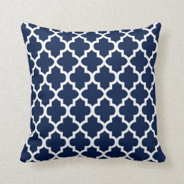 Navy Blue & White Quilfolien Design| JUGEND Kissen