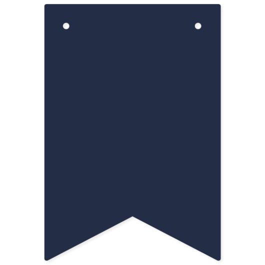 Navy Blue Wimpelkette (Erste Fahne)