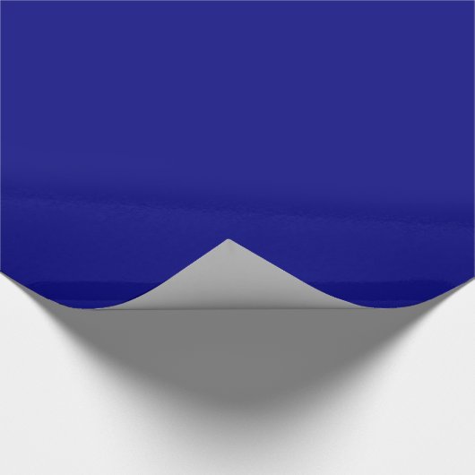 Navy Blue Wrapping Paper Geschenkpapier (Ecke)