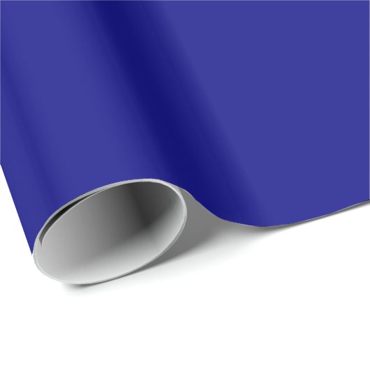 Navy Blue Wrapping Paper Geschenkpapier (Rolleneckpunkt)