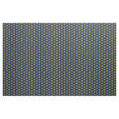 Navy Blue Yellow Nautical Star Fabric von Yard Stoff (Yard (91,4 cm))