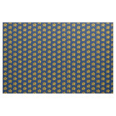 Navy Blue Yellow Nautical Star Fabric von Yard Stoff (Fat Quarter (45,7 x 55,9 cm))