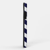 Navy Blue Zickzack Pattern Fall Savvy iPhone 5 Fal Case-Mate iPhone Hülle (Hinten/Rechts)
