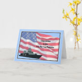 Navy Boot Camp Abschluss Card Karte (Gelbe Blume)