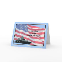 Navy Boot Camp Abschluss Card