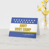 Navy Boot Camp Abschluss Karte (Gelbe Blume)