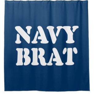 NAVY BRAT DUSCHVORHANG