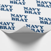NAVY BRAT GESCHENKPAPIER (Ecke)