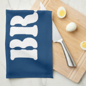 NAVY BRAT GESCHIRRTUCH (Viertel Falte)