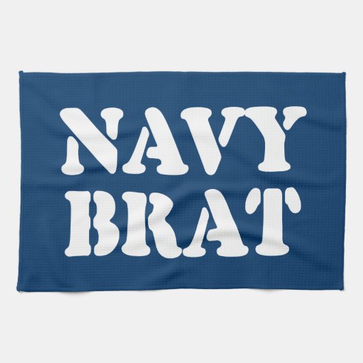 NAVY BRAT GESCHIRRTUCH (Horizontal)
