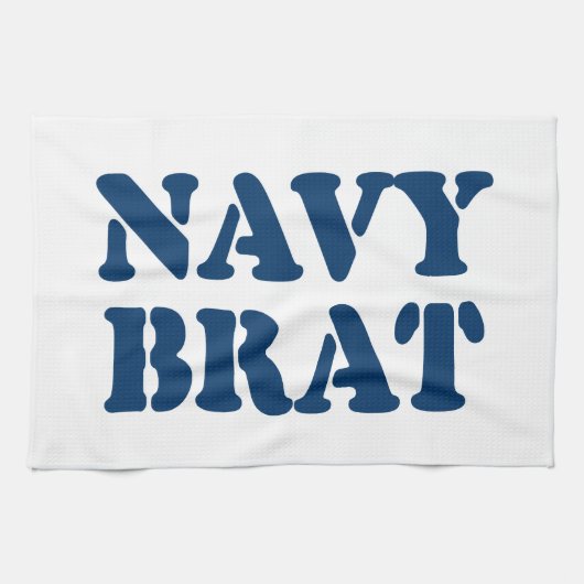 NAVY BRAT GESCHIRRTUCH (Horizontal)