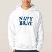 NAVY BRAT HOODIE (Vorderseite)