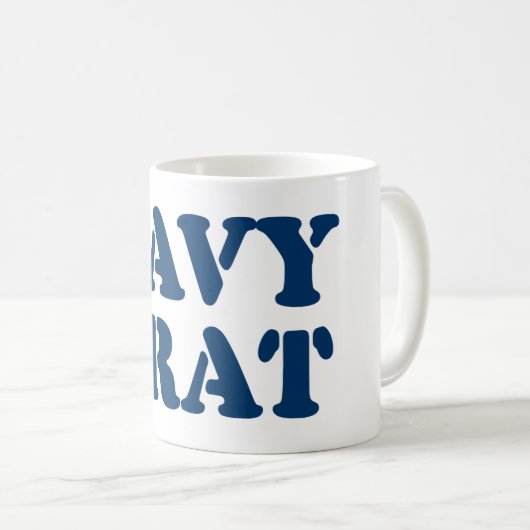 NAVY BRAT KAFFEETASSE (VorderseiteRechts)