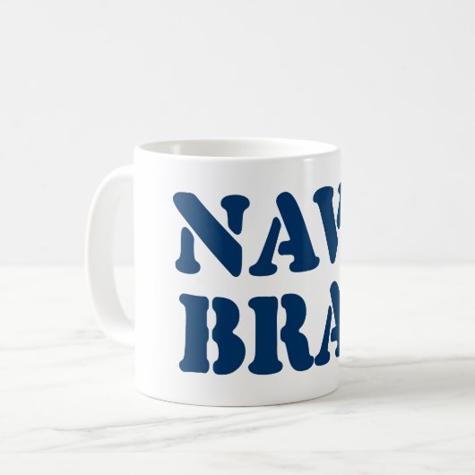 NAVY BRAT KAFFEETASSE (Vorderseite Links)