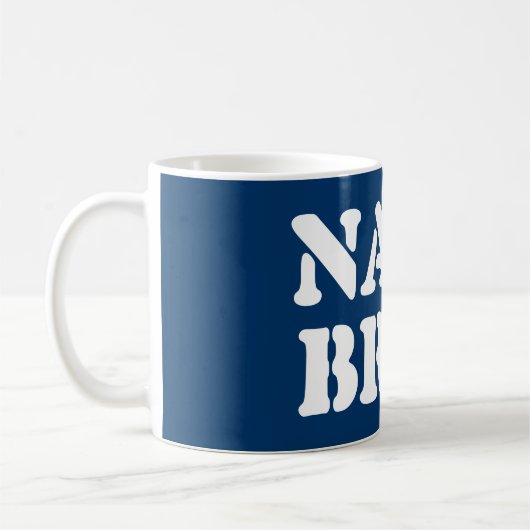 NAVY BRAT KAFFEETASSE (Links)
