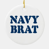 NAVY BRAT KERAMIK ORNAMENT (Hinten)