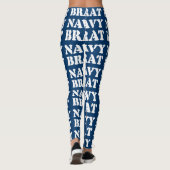 NAVY BRAT LEGGINGS (Rückseite)
