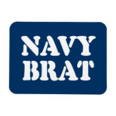 NAVY BRAT MAGNET (Horizontal)