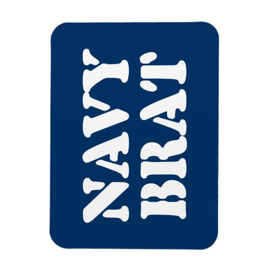 NAVY BRAT MAGNET (Vertikal)