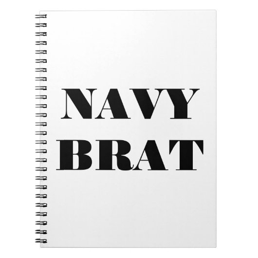 Navy Brat Notizblock (Vorderseite)