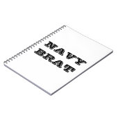 Navy Brat Notizblock (Linke Seite)