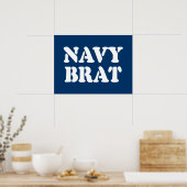 NAVY BRAT POSTER (Küche)