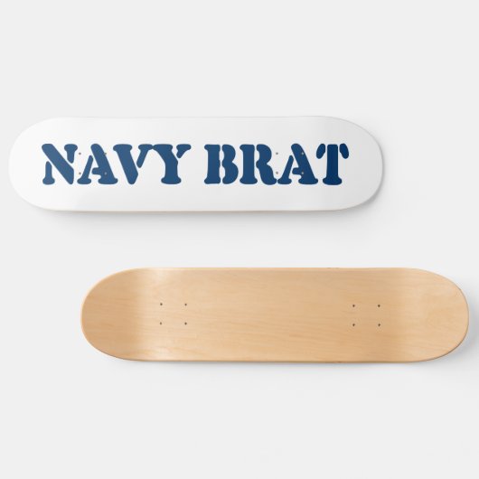 NAVY BRAT SKATEBOARD (Horizontal)