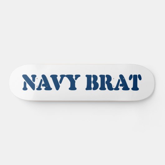 NAVY BRAT SKATEBOARD (Horizontal)