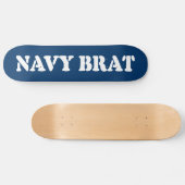 NAVY BRAT SKATEBOARD (Horizontal)