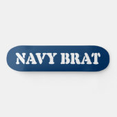 NAVY BRAT SKATEBOARD (Horizontal)