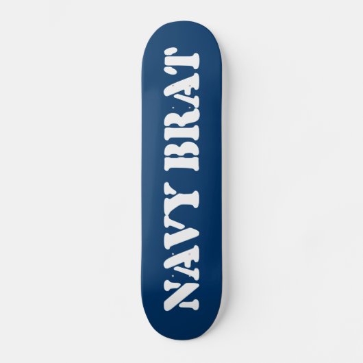 NAVY BRAT SKATEBOARD (Vorderseite)