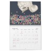 Navy Brauner Katzensitter Pet Groomer Kalender (Feb 2027)